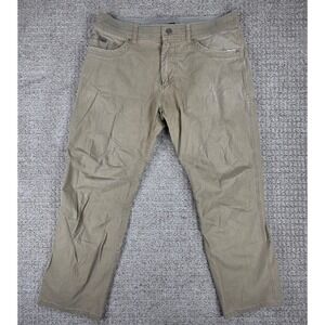 Kuhl Revolvr Stretch Mens Pants 36x30 Khaki Tan Hiking Outdoor